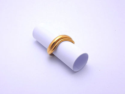 Wave Band Ring